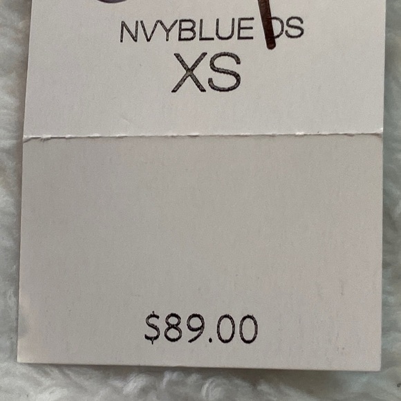 J Jill Wearever Collection Diagonal Stripes Pencil Midi Skirt in Navy/White NWT - Picture 7 of 10